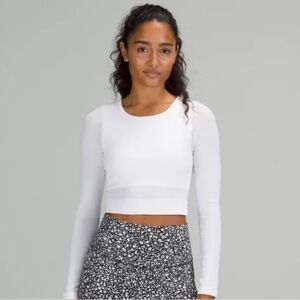 NWT Lululemon Ebb to Street Long Sleeve
White Womens Size 10